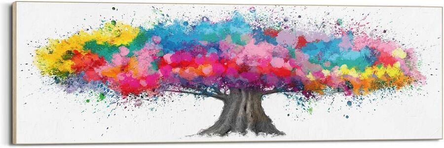 Reinders! Artprint Kleurrijke boom - Foto 3