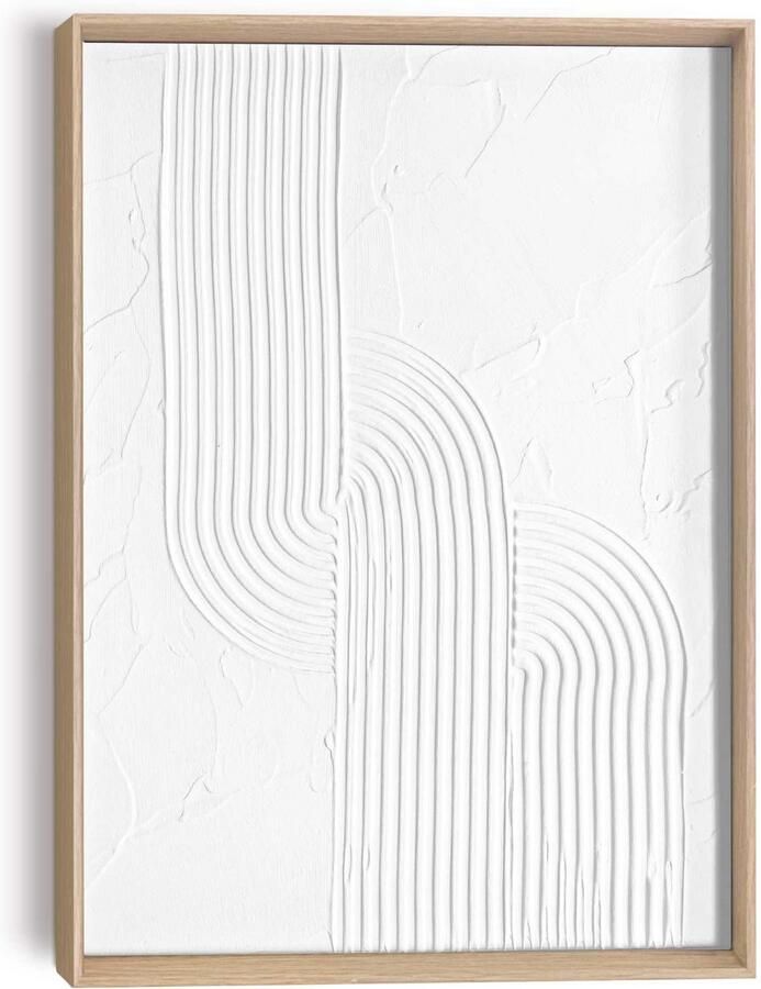 Reinders Knot White Craft Art Schilderij 40x30cm Hout