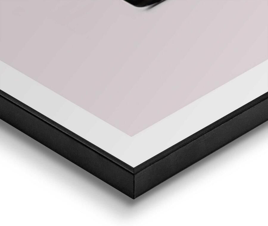 Reinders Floral Essence Schilderij 70x50cm Zwart