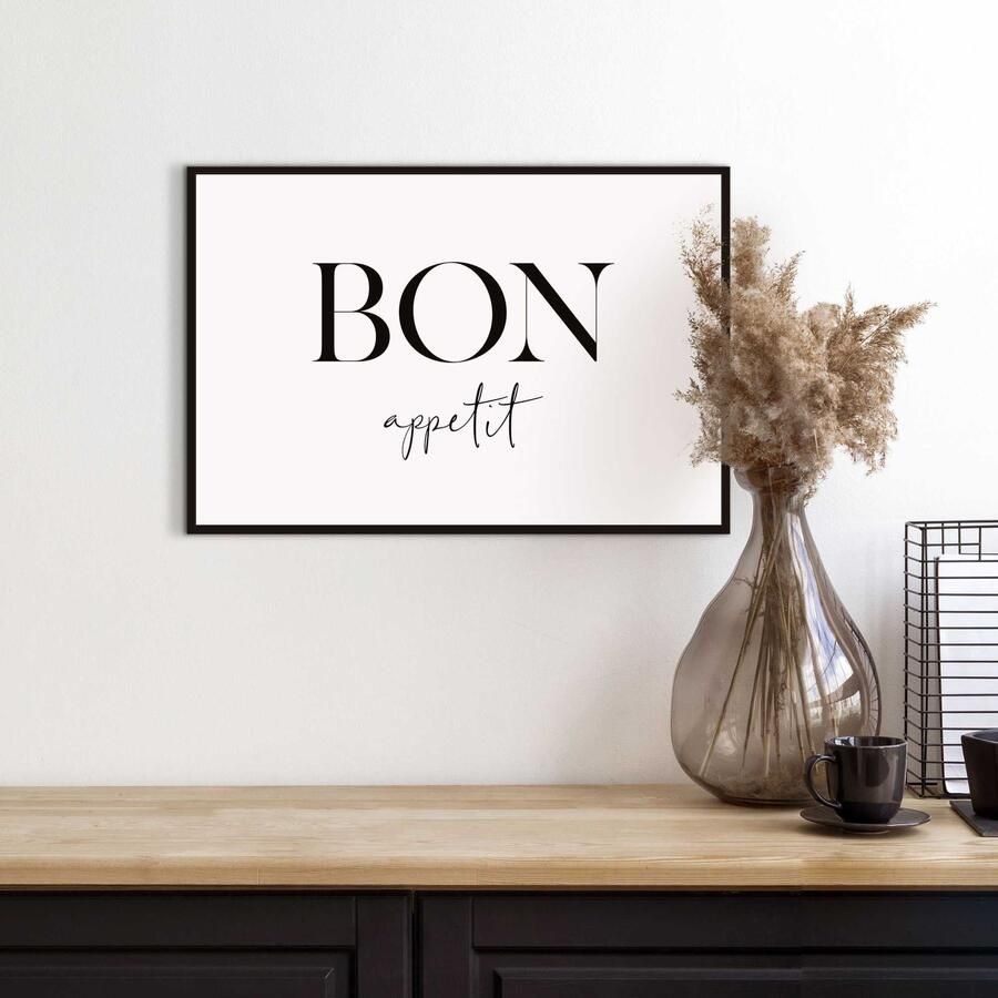 Reinders! Artprint met lijst Bon appétit - Foto 3