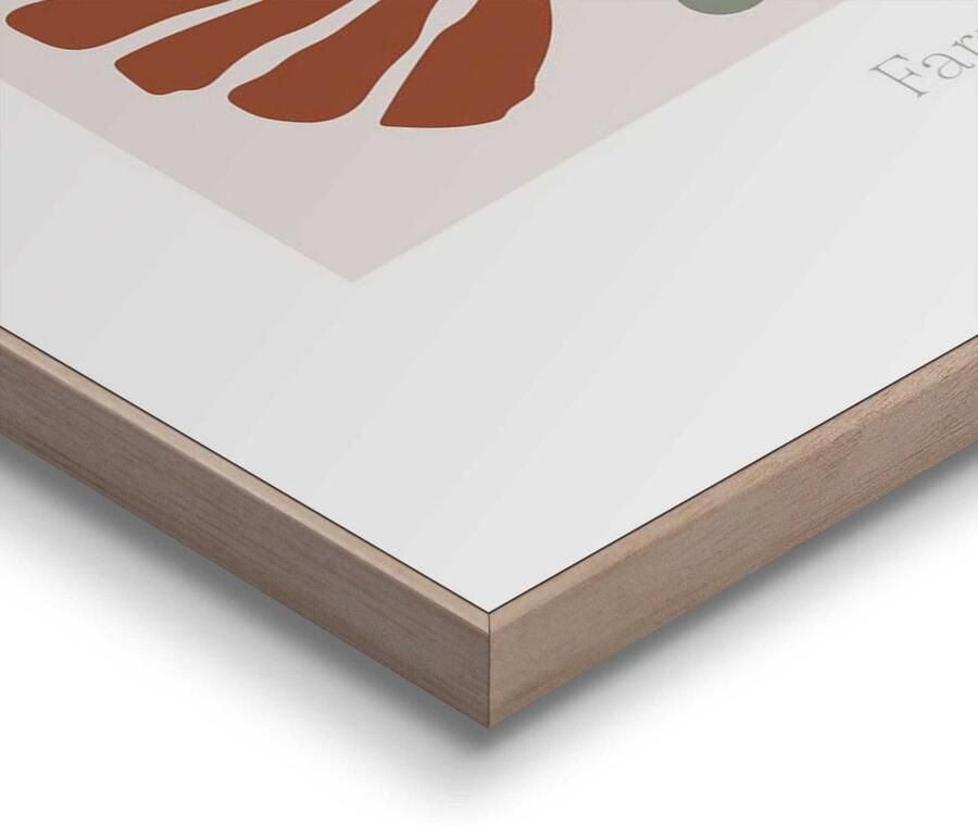 Reinders Botanical Harvest Schilderij 70x50cm Hout