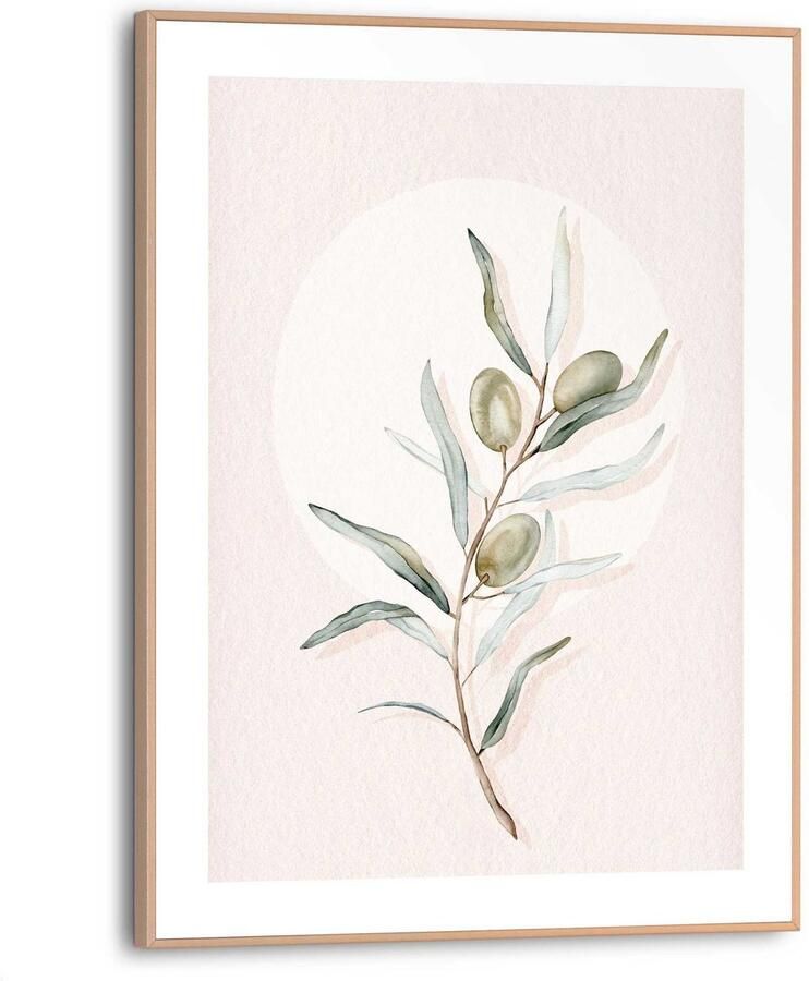 Reinders! Artprint met lijst Circle Olives - Foto 2