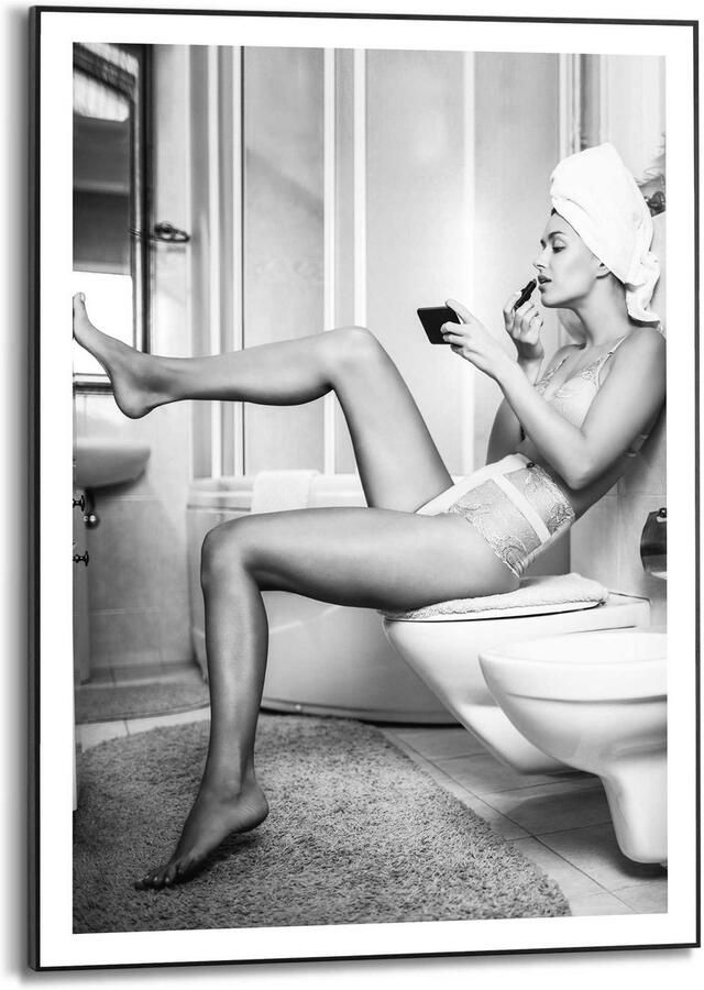 Reinders Getting Dressed Schilderij 70x50cm Zwart - Foto 3