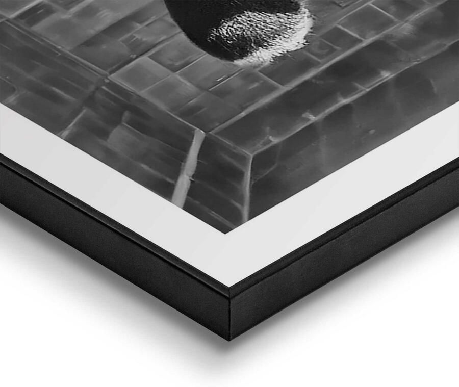 Reinders! Artprint met lijst Highlander toilet