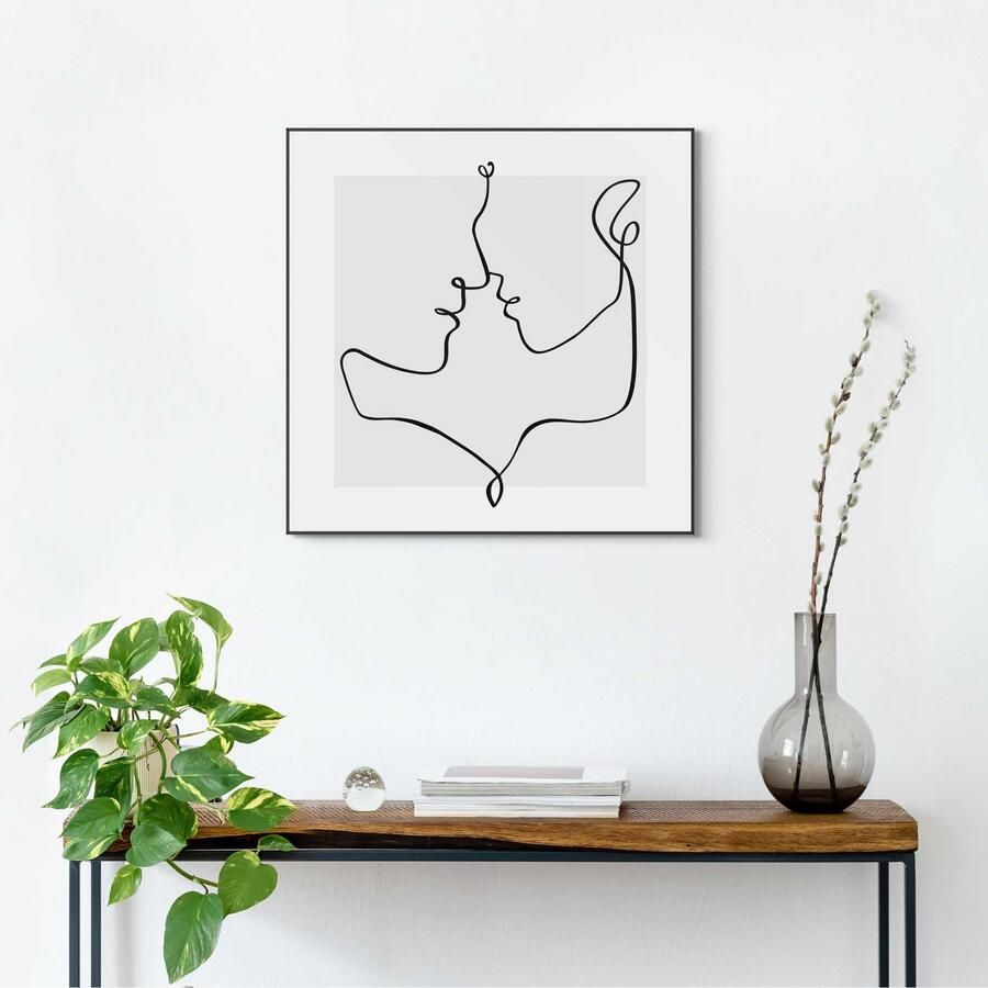 Reinders! Artprint met lijst Love Lines - Foto 4