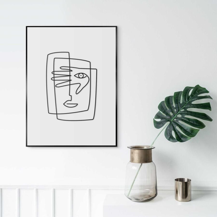 Reinders! Artprint met lijst Picasso Face - Foto 4