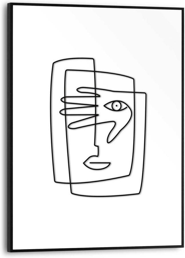 Reinders! Artprint met lijst Picasso Face - Foto 3