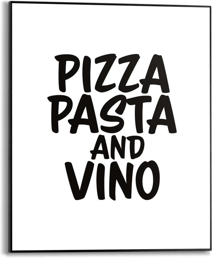 Reinders! Artprint met lijst Pizza Pasta and Vino - Foto 2