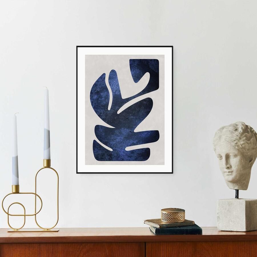 Reinders! Artprint met lijst Resemblance Blue - Foto 4