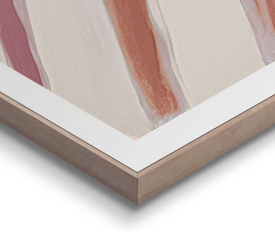 Reinders Striped Woman Schilderij 70x50cm Hout