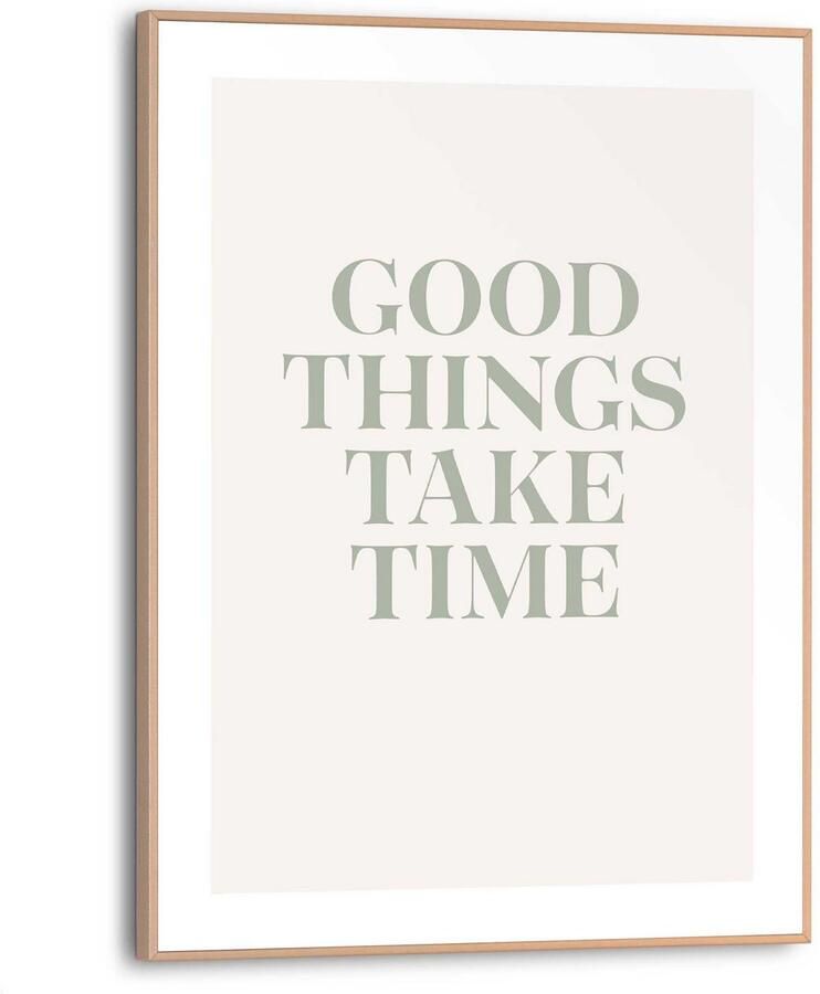 Reinders! Artprint met lijst Take Your Time - Foto 2