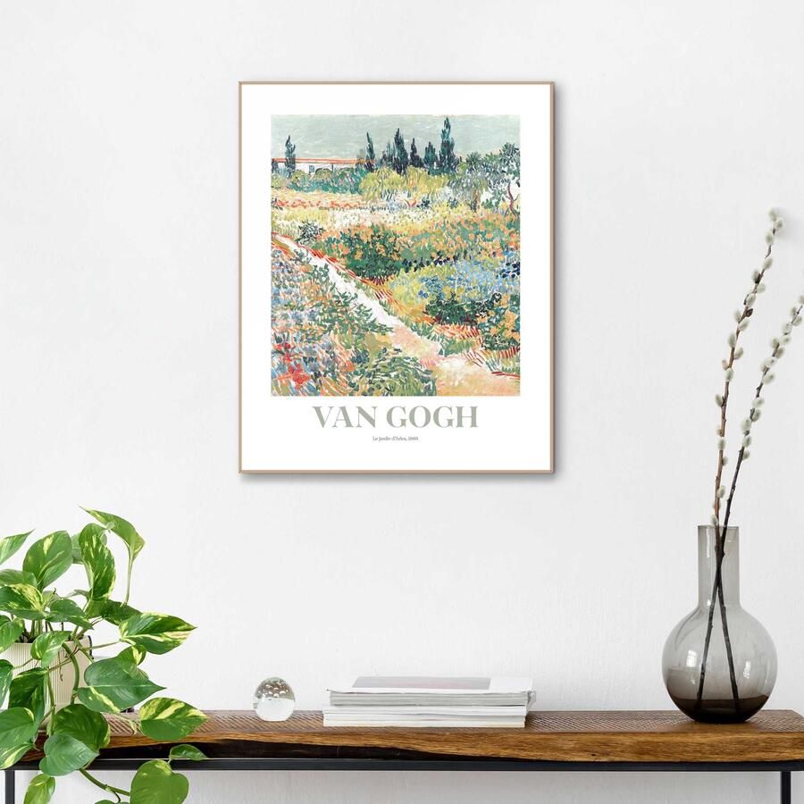 Reinders! Artprint met lijst Van Gogh riverbank in springtime - Foto 4