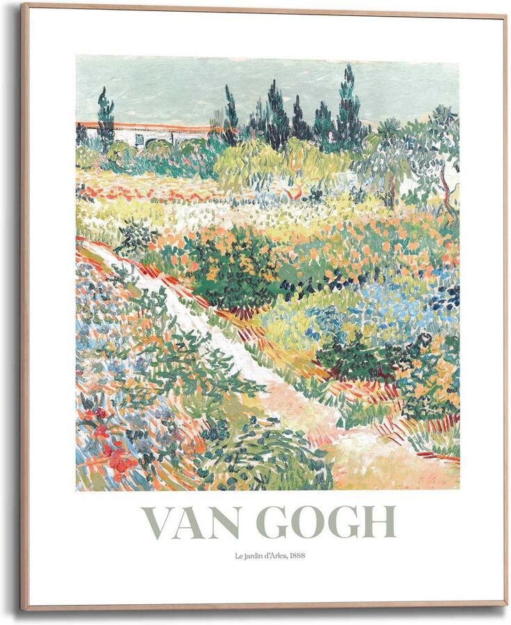 Reinders! Artprint met lijst Van Gogh riverbank in springtime - Foto 2