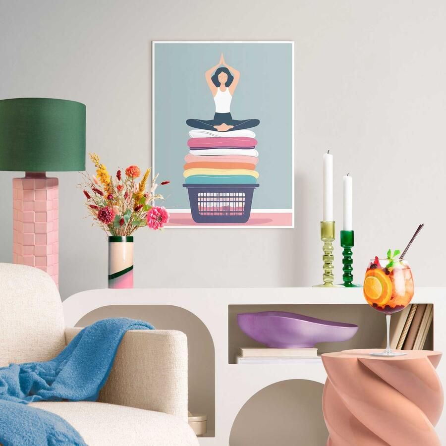 Reinders! Artprint met lijst Zen Wash - Foto 4