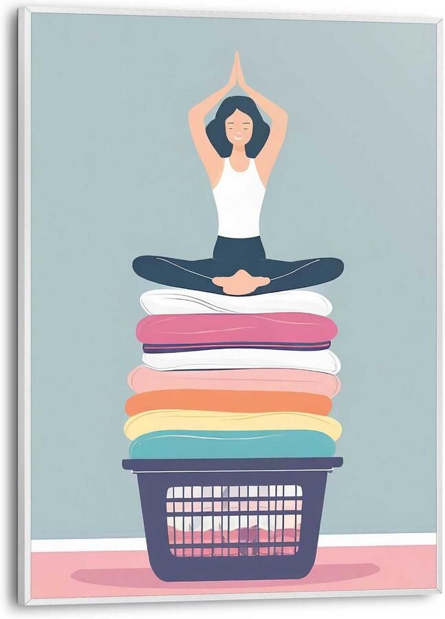 Reinders! Artprint met lijst Zen Wash - Foto 3