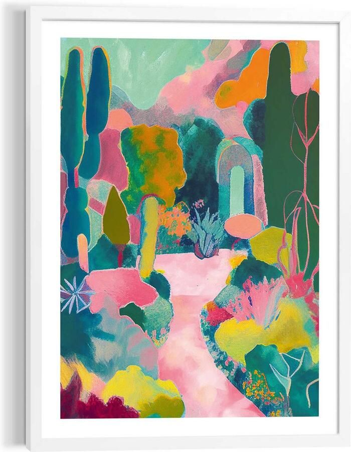 Reinders Mountain Canyon Schilderij 70x50cm Wit - Foto 2