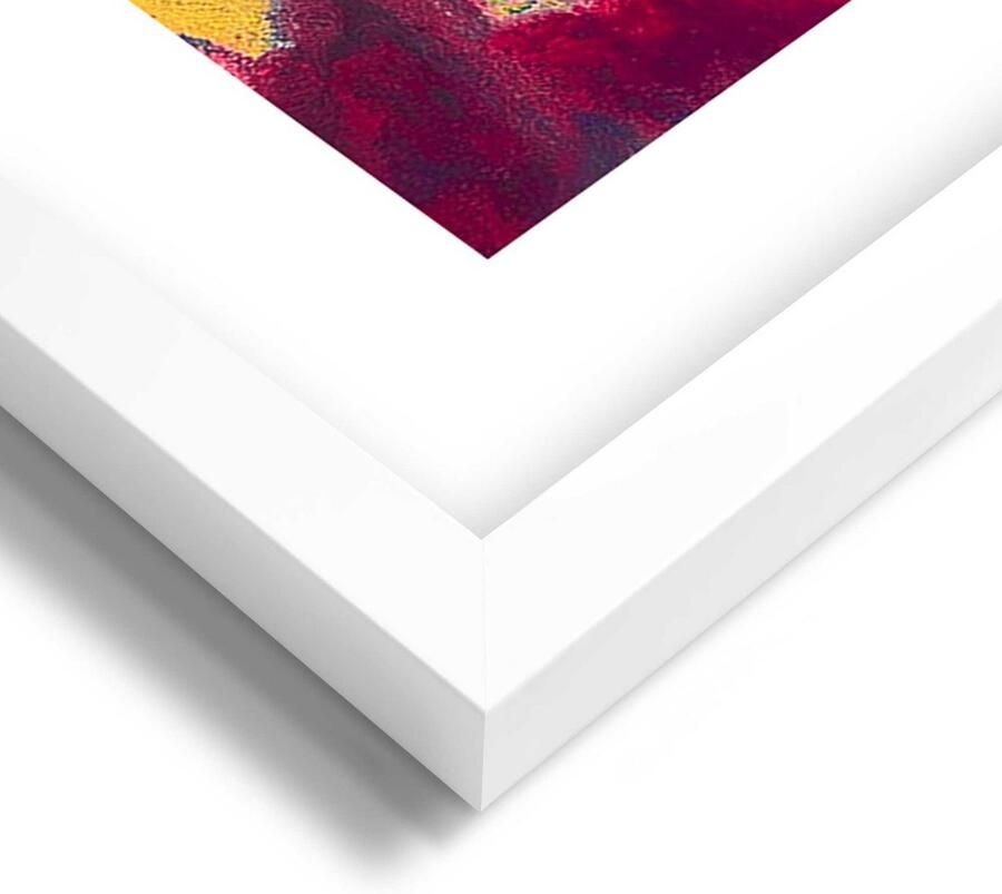 Reinders Mountain Canyon Schilderij 70x50cm Wit