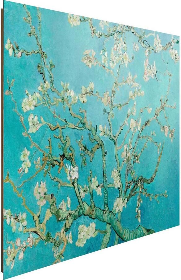 Reinders! Artprint op hout Decoratief paneel 60x90 Van Gogh amandelbloesem - Foto 5