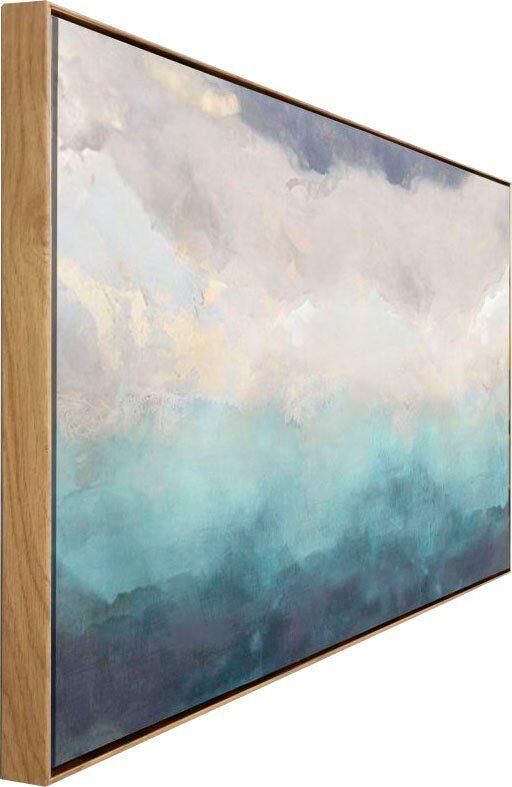 Reinders! Artprint op linnen Abstract blauw artprint op linnen - Foto 4