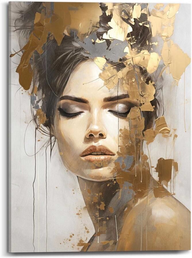 Reinders Golden Grace Canvas schilderij 70x50cm - Foto 2