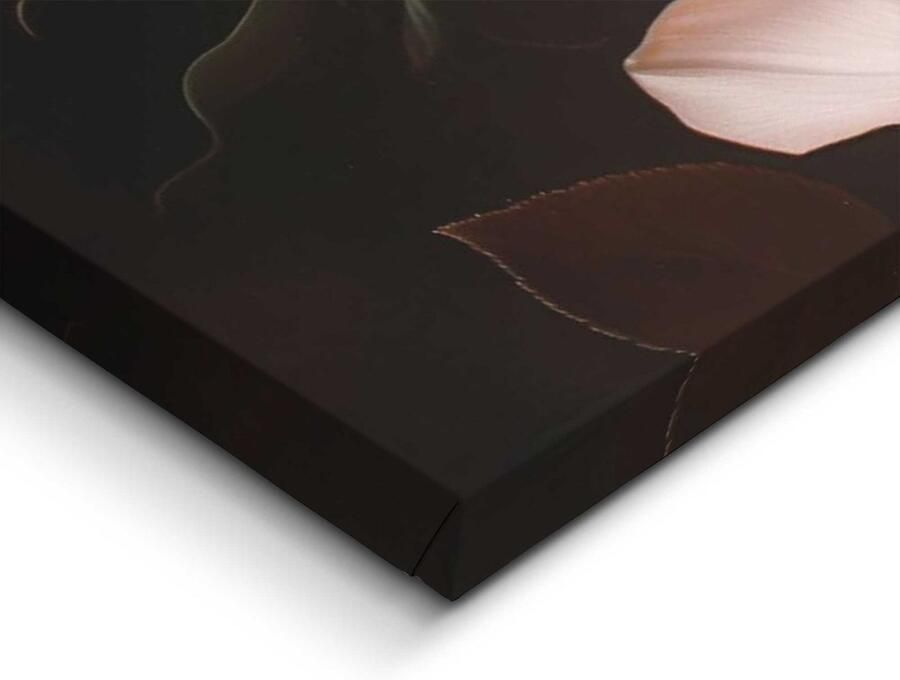 Reinders Champagne Flowers Canvas Schilderij 70x50cm