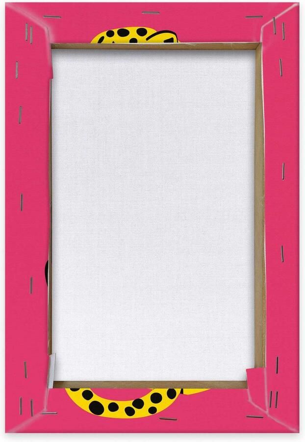 Reinders Oh La Leopard Pink Canvas Schilderijen set 2x 30x20cm - Foto 4