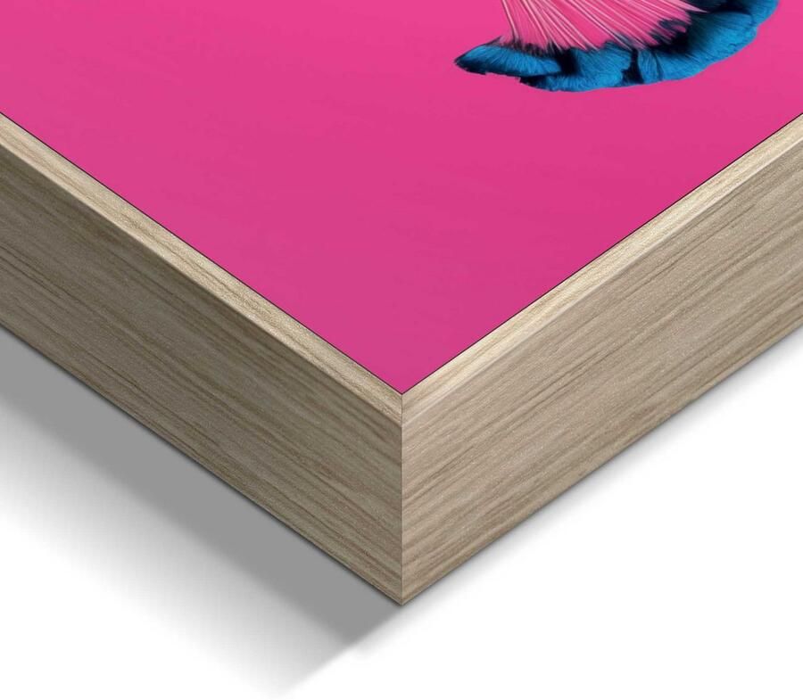 Reinders! Artprint Pink peacock