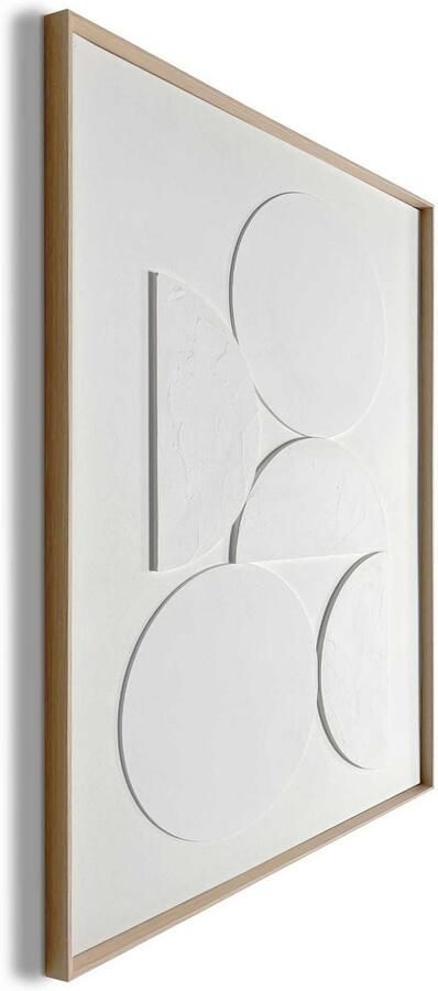 Reinders Planets White Relief Art Schilderij 70x50cm Hout - Foto 4