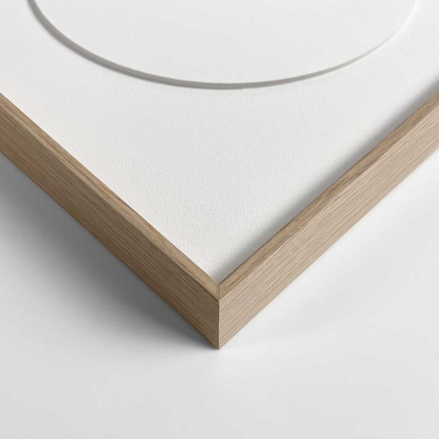 Reinders Planets White Relief Art Schilderij 70x50cm Hout