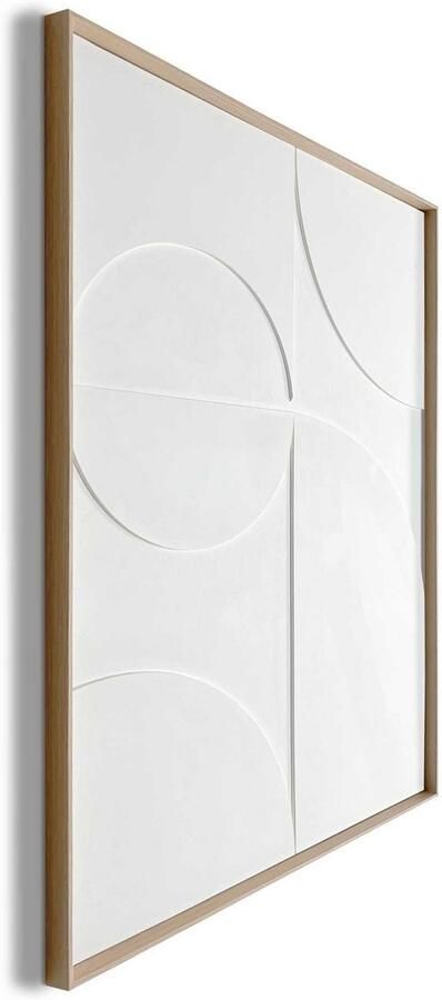 Reinders Playing White Relief Art Schilderij 70x50cm Hout - Foto 4