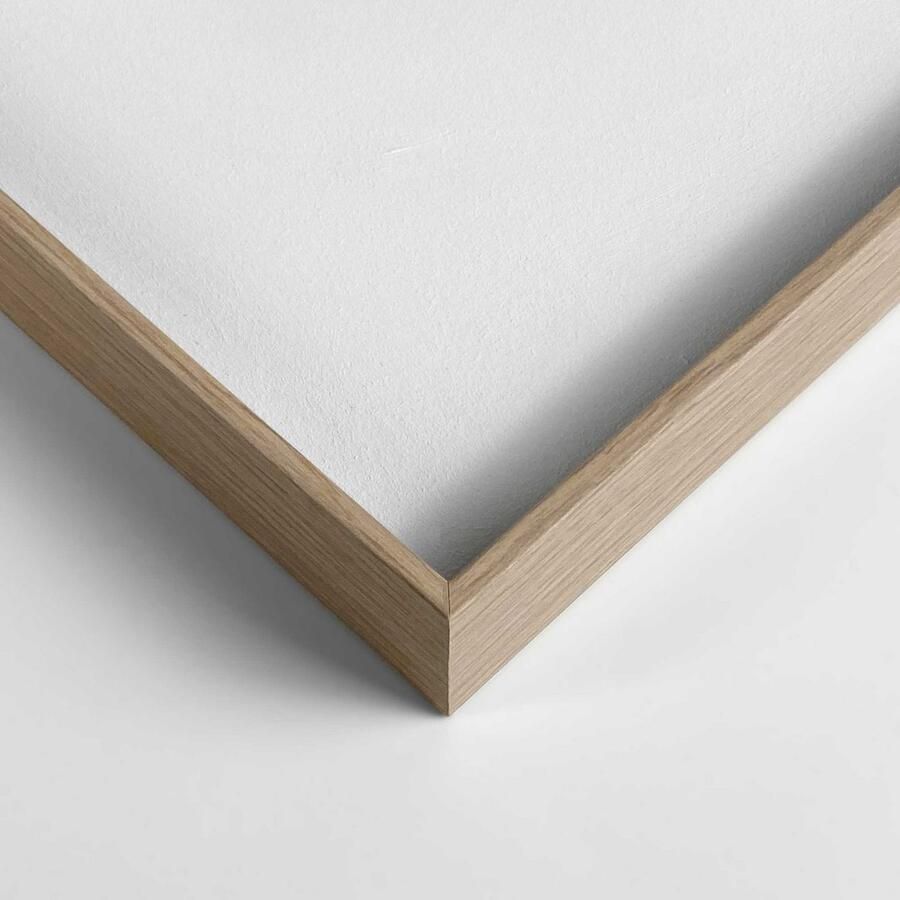 Reinders Playing White Relief Art Schilderij 70x50cm Hout