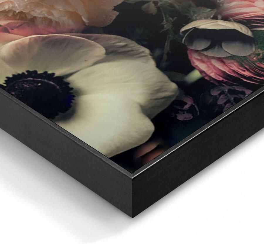 Reinders Serene Golden Schilderij 90x60cm Zwart