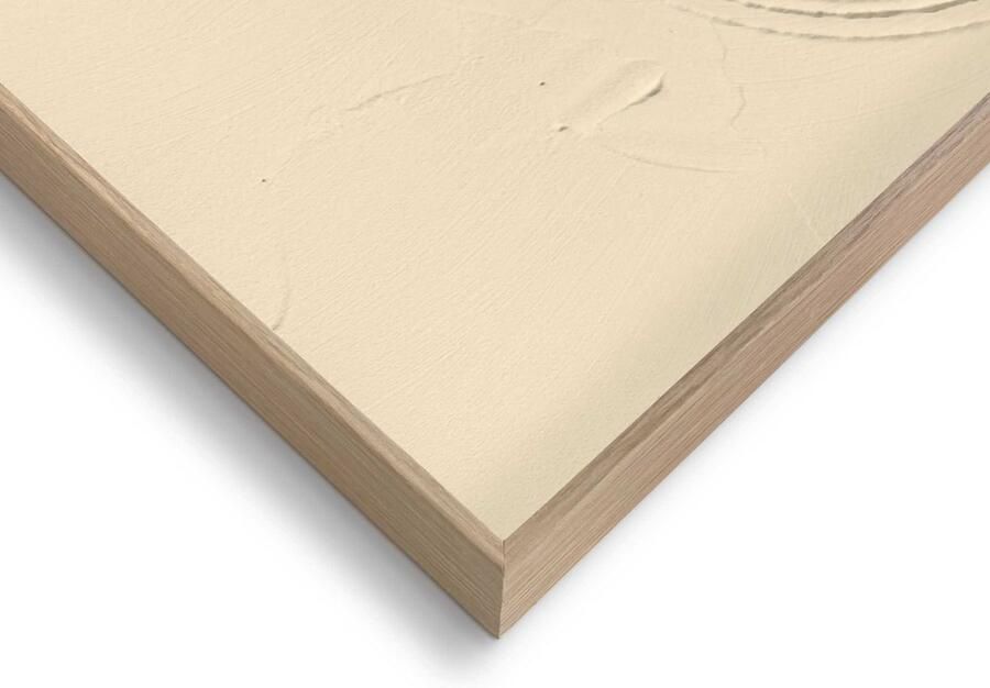 Reinders Sharp Sand Beige Craft Art Schilderij 40x30cm Hout - Foto 3