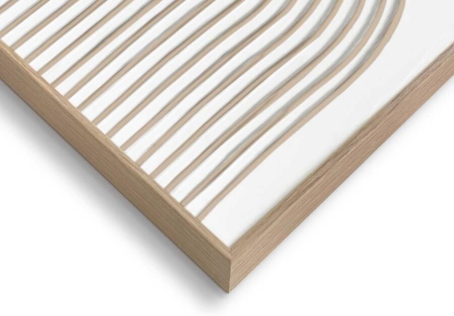 Reinders Knot Beige Craft Art Schilderij 50x70cm Hout - Foto 3