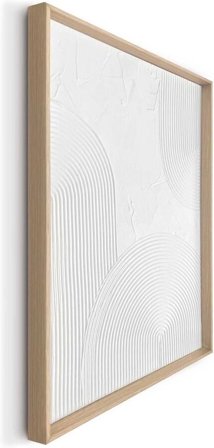 Reinders Thin Comb White Craft Art Schilderij 40x30cm Hout - Foto 4