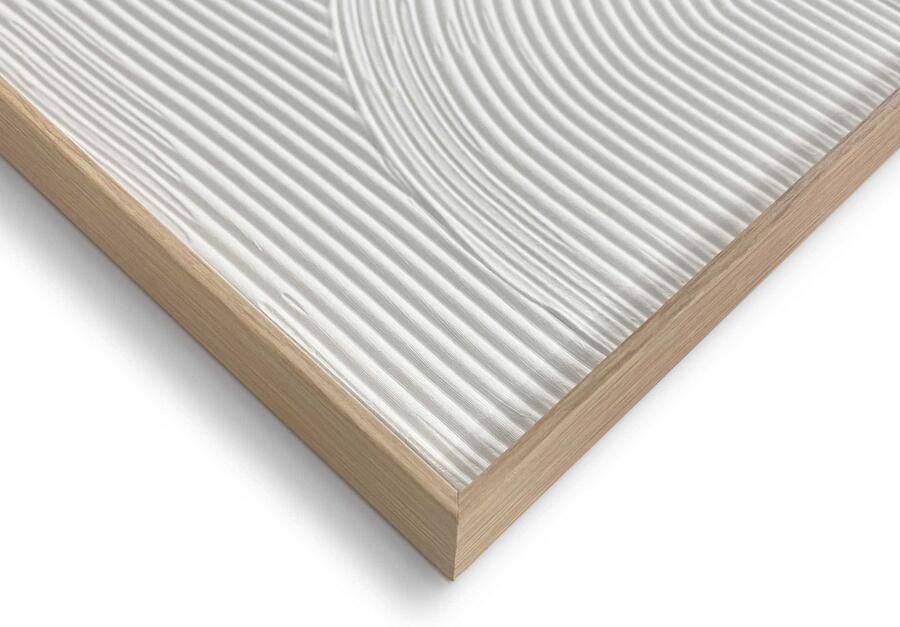 Reinders Thin Comb White Craft Art Schilderij 40x30cm Hout - Foto 3