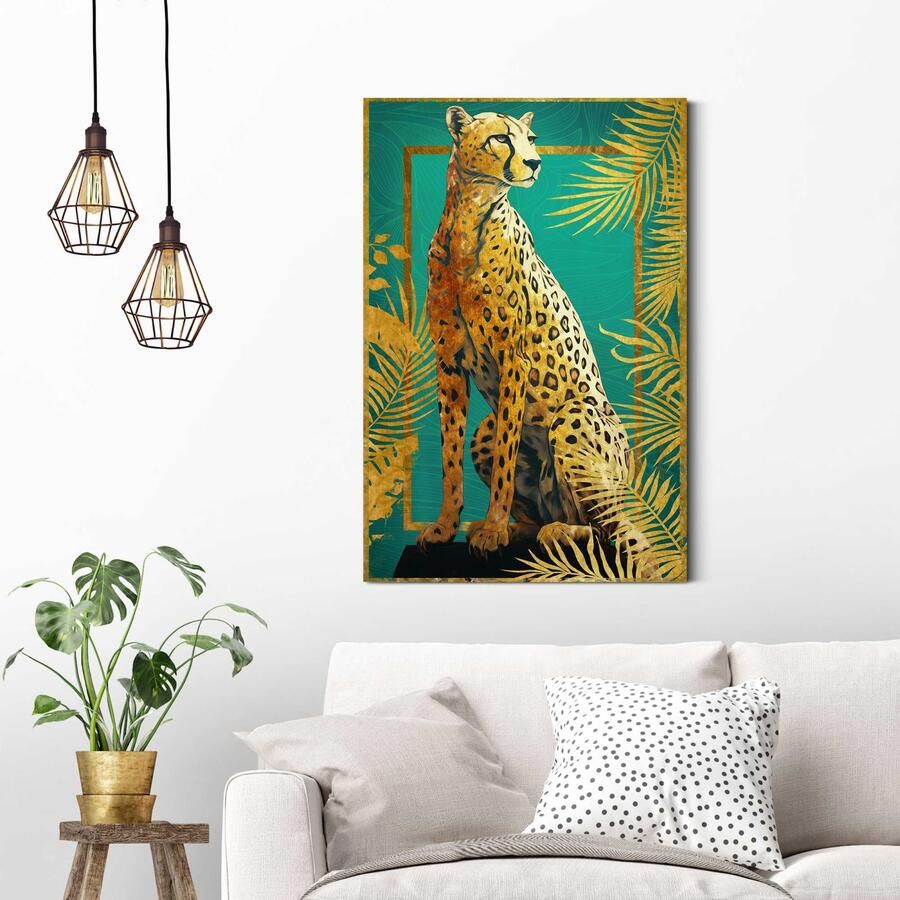 Reinders! Decoratief paneel Cheetah Pose - Foto 4