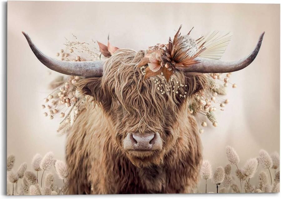 Reinders! Decoratief paneel Highlander in bloemen - Foto 2