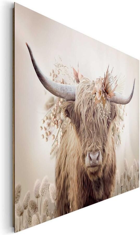 Reinders! Decoratief paneel Highlander in bloemen - Foto 4