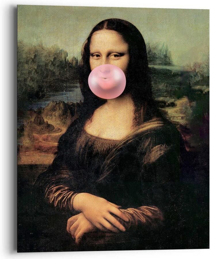 Reinders! Decoratief paneel Mona Lisa Bubblegum