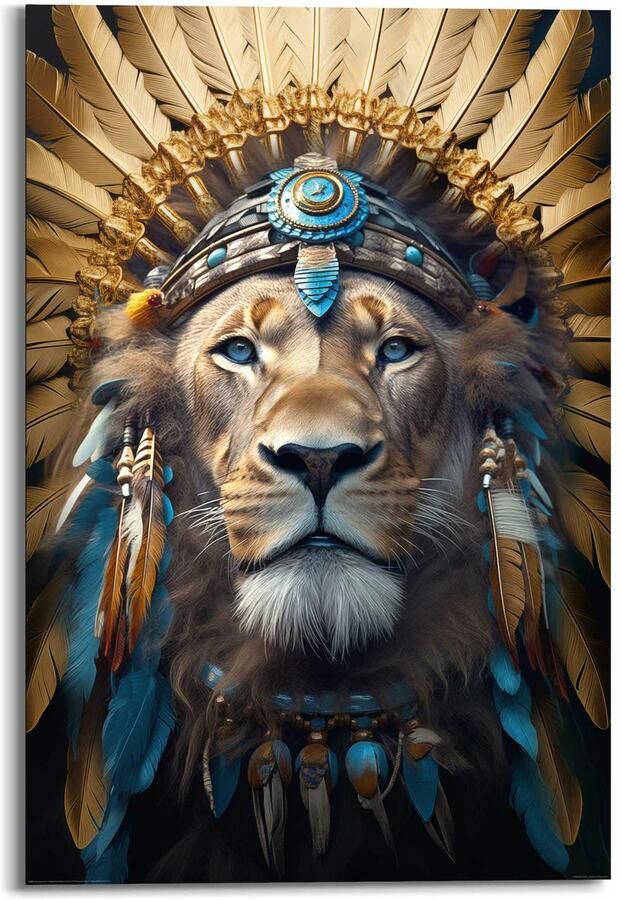 Reinders! Decoratief paneel Ornament Lion