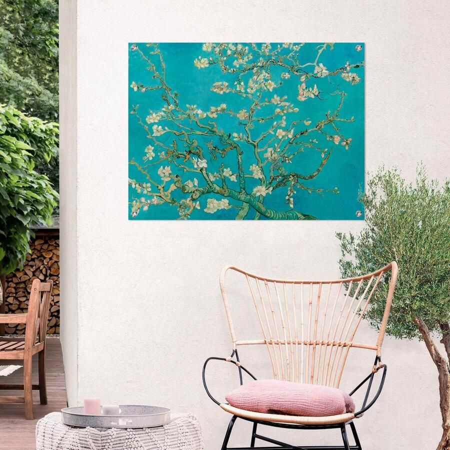Reinders Van Gogh Almondblossom Tuinposter 80x60cm - Foto 2