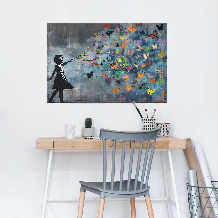 Reinders! Poster Balloon Girl Dark - Foto 2