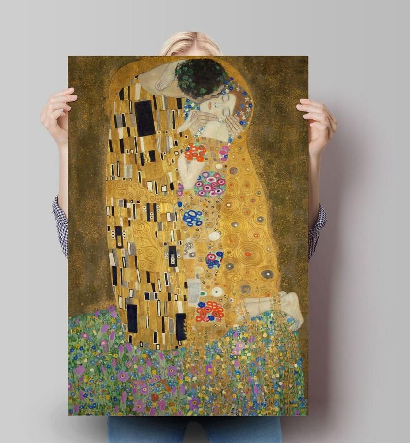 Reinders! Poster de kus Gustav Klimt - Foto 2