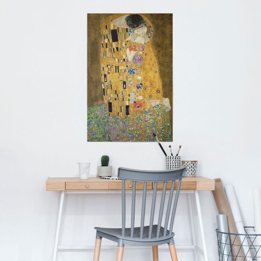 Reinders! Poster de kus Gustav Klimt - Foto 2
