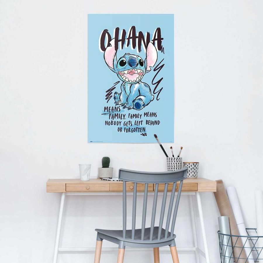 Reinders! Poster Disney Stitch Ohana - Foto 2