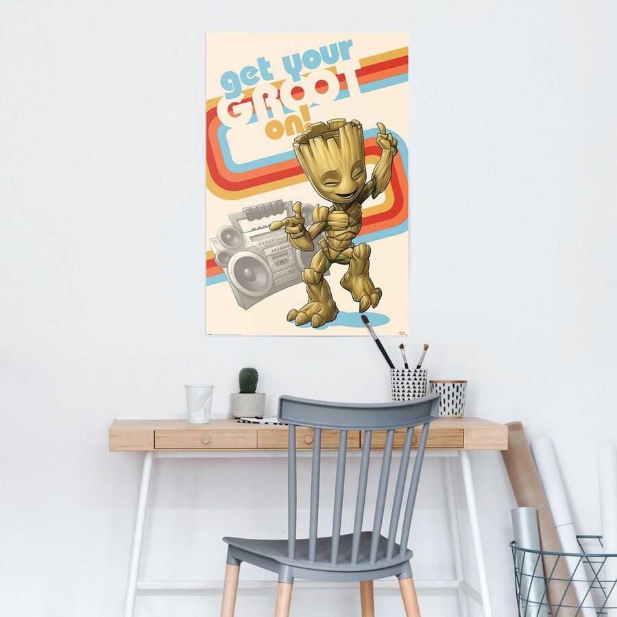 Reinders! Poster Get your Groot on Guardians of the Galaxy baby Groot I am Groot - Foto 2