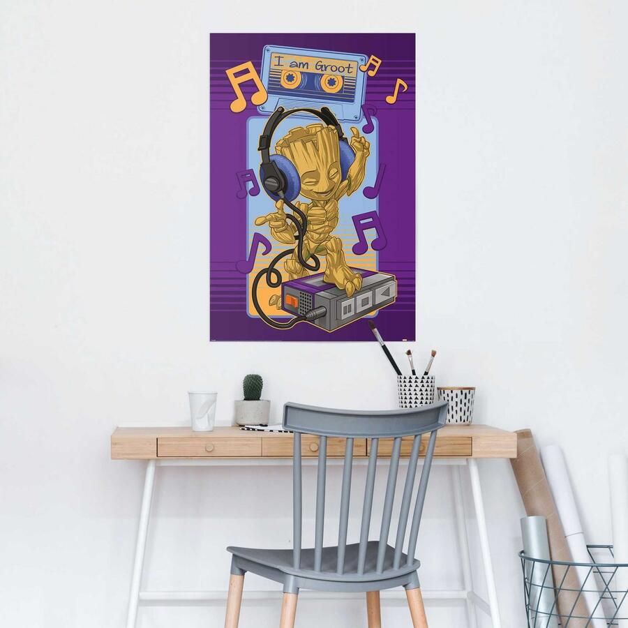 Reinders! Poster Guardians of the Galaxy groot cassette - Foto 2