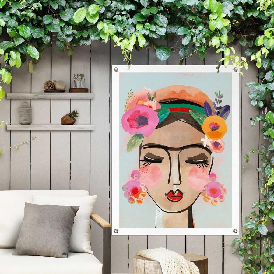 Reinders! Poster HAPPY FACE Outdoor voor tuin of balkon - Foto 2