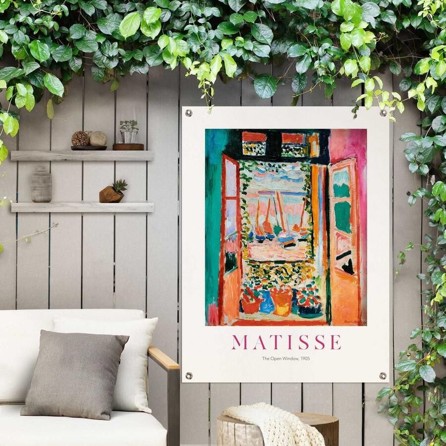 Reinders! Poster Henri Matisse Window Outdoor voor tuin of balkon - Foto 2